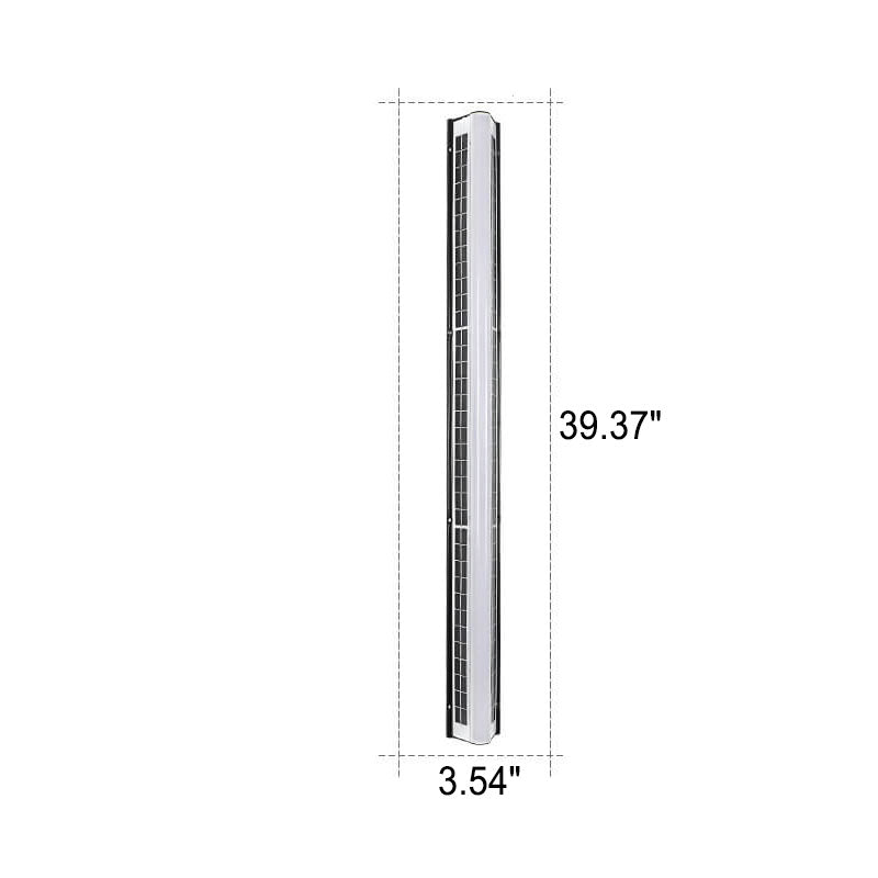 Modern Long Acrylic Solar LED Waterproof Outdoor Garden Wall Light Lumendat