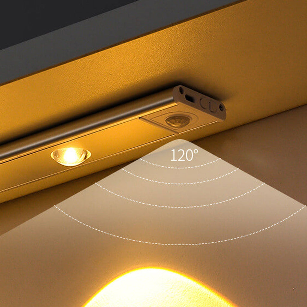 Ultra-thin Smart LED Human Sensor Charging Hill Ripple Light Strip Lumendat