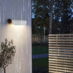 Modern Outdoor Curved  Waterproof LED Garden Wall Sconce Lamp