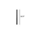 Retro Outdoor Rectangular Strip Waterproof LED Wall Sconce Lamp
