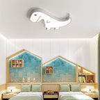 Lumendat Cartoon Creative Metal Dinosaur LED Flush Mount Ceiling Light Lumendat