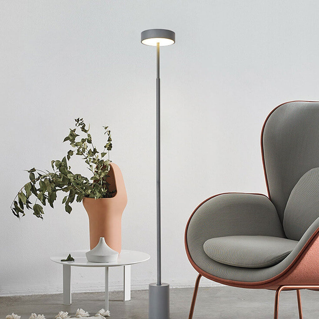Nordic Minimalist Column LED Standing Floor Lamp Lumendat
