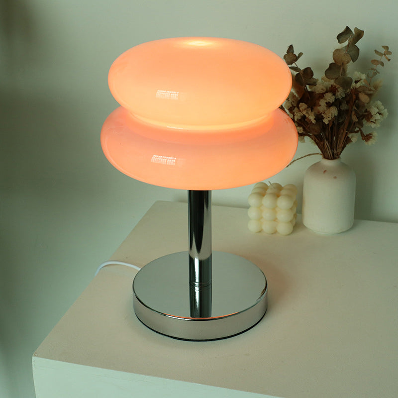 Modern Glass Tart Design 1-Light Table Lamp Lumendat