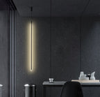 Minimalist Line 1-light Adjustable Long Line LED Pendant Light BulbSquare