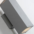 Modern Minimalist Square Column LED Luminous Outdoor Waterproof Wall Sconce Lamp Lumendat
