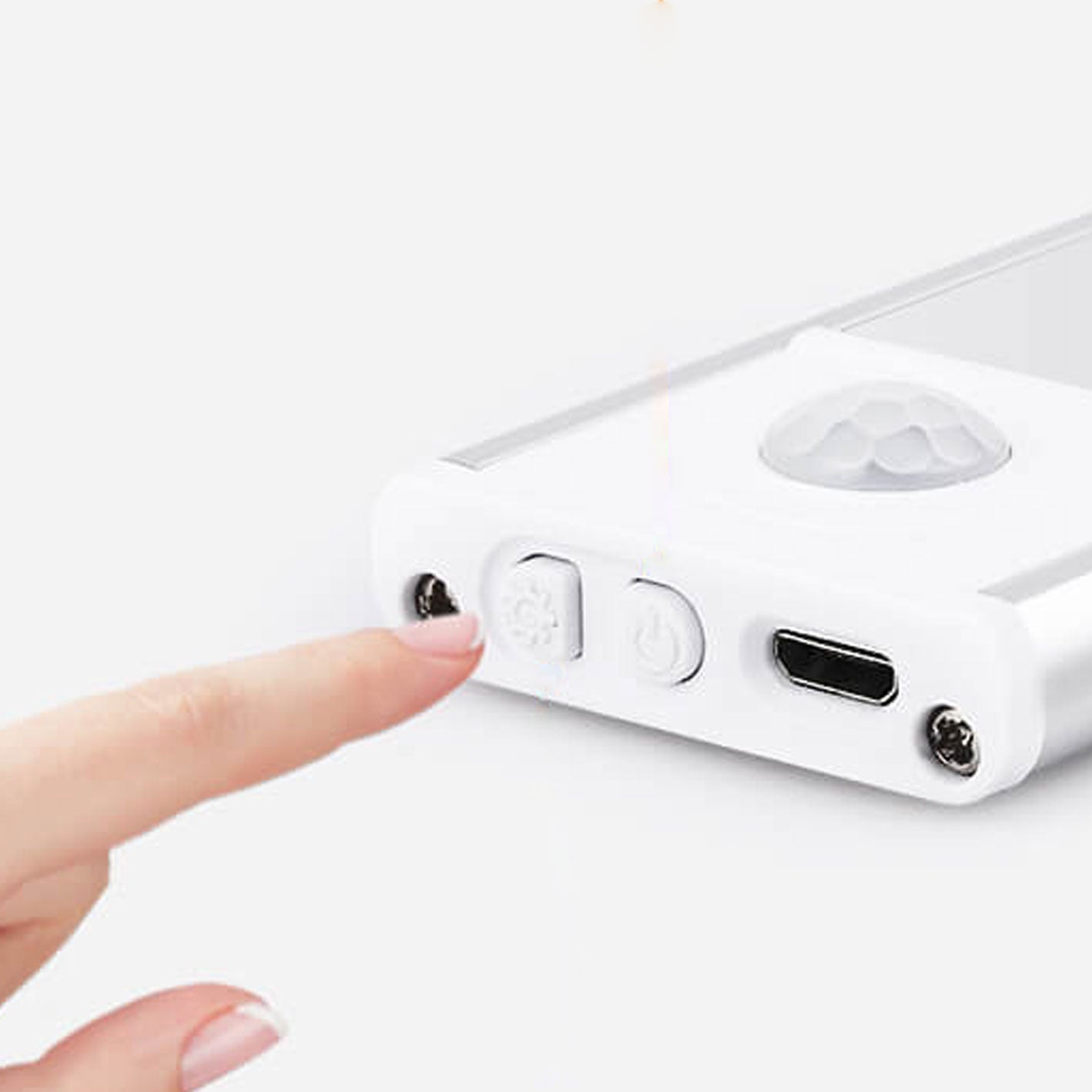 Ultra-thin Smart LED Human Sensor Charging Hill Ripple Light Strip Lumendat