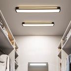 Nordic Minimalist Long LED Flush Mount Ceiling Light BulbSquare
