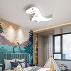 Lumendat Cartoon Creative Metal Dinosaur LED Flush Mount Ceiling Light Lumendat