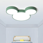 Mouse Cartoon Slim LED Flush Mount Ceiling Light Lumendat