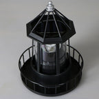 Creative Solar Rotating Tower Resin Hardware LED Garden Decoration Landscape Light Lumendat