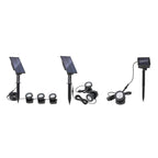 Solar Waterproof RGB Lawn Decoration LED Spotlight Landscape Light Lumendat