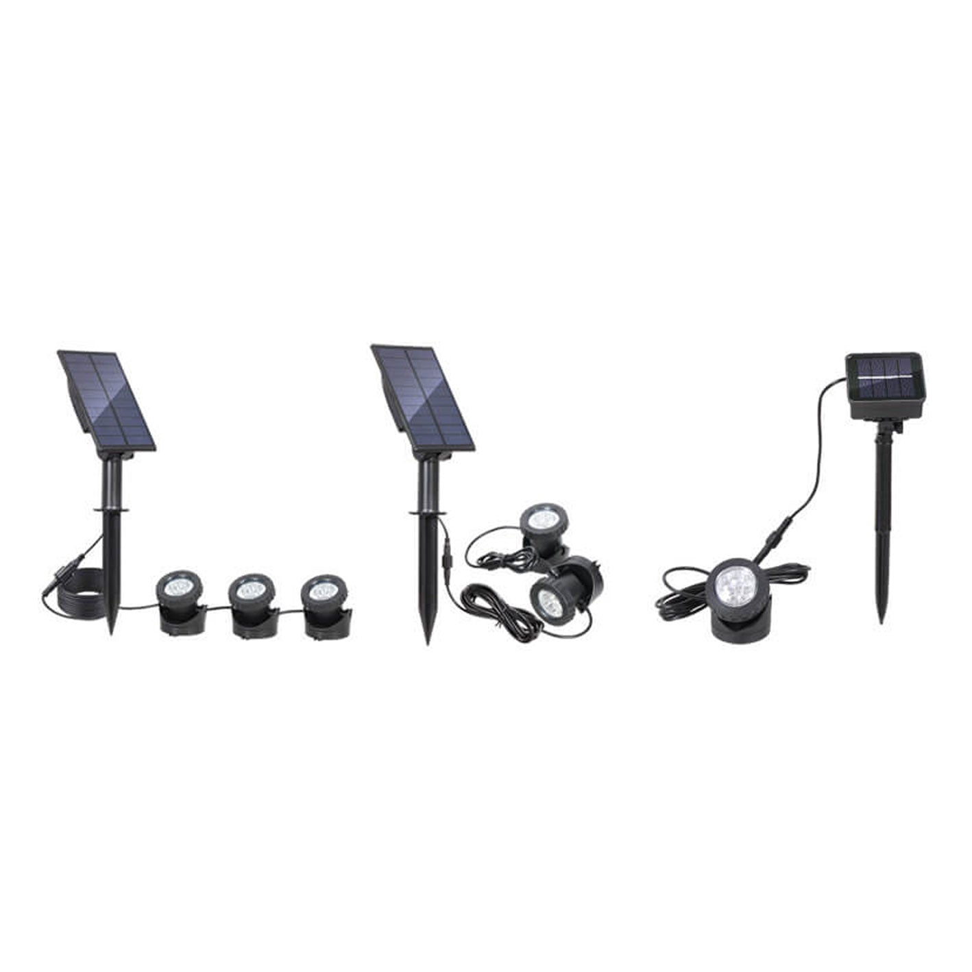 Solar Waterproof RGB Lawn Decoration LED Spotlight Landscape Light Lumendat