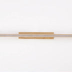 Nordic Minimalist Log Strip Vanity Light LED Wall Sconce Lamp