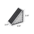 Solar Waterproof Stereo Triangle LED Outdoor Stair Lamp Lumendat