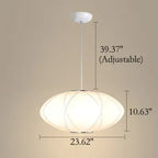 Creative Minimalist Fabric Lantern 1-light Pendant Light BulbSquare
