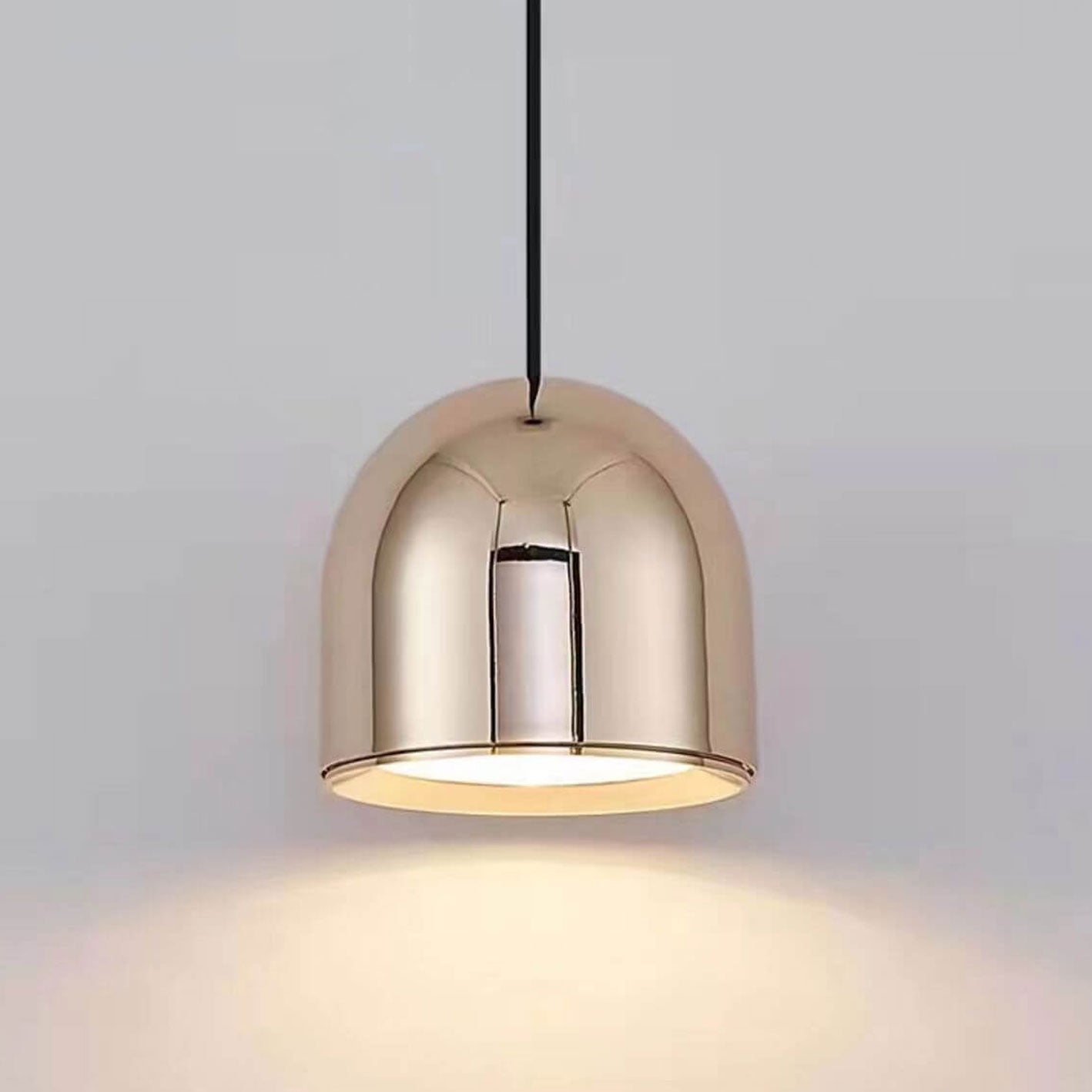 Modern Minimalist Hardware Dome Mini LED Pendant Light