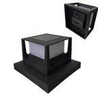 Outdoor Solar Pillar Head Light Square Pillar Head Light Garden Light Lumendat