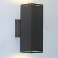 Modern Minimalist Square Column LED Luminous Outdoor Waterproof Wall Sconce Lamp Lumendat