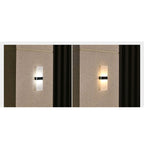 Courtyard Waterproof Acrylic LED Solar Wall Sconce Lamp Outdoor Light Lumendat