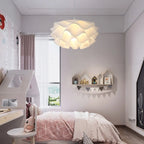 Modern Minimalist Iron Acrylic Floral Petal 1-light Pendant Light for Living Room Lumendat