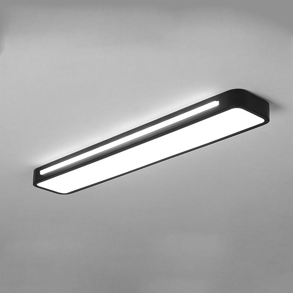 Nordic Minimalist Long LED Flush Mount Ceiling Light BulbSquare