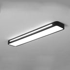 Nordic Minimalist Long LED Flush Mount Ceiling Light BulbSquare