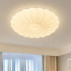 Modern Minimalist Shell Acrylic Round LED Flush Mount Ceiling Light Lumendat