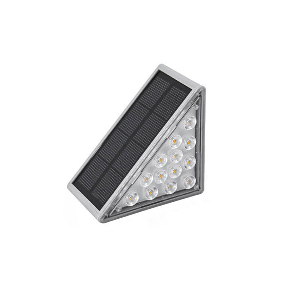 Solar Waterproof Stereo Triangle LED Outdoor Stair Lamp Lumendat