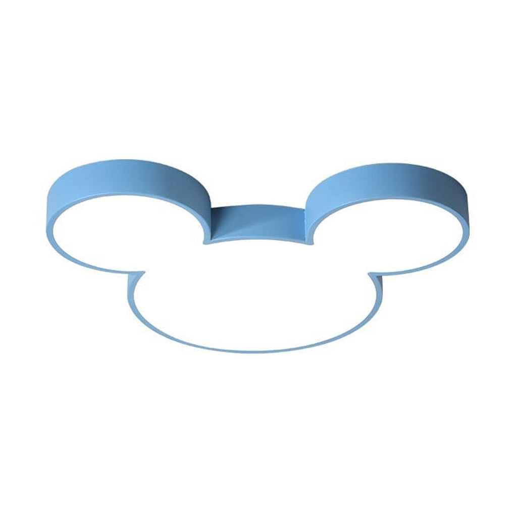Mouse Cartoon Slim LED Flush Mount Ceiling Light Lumendat