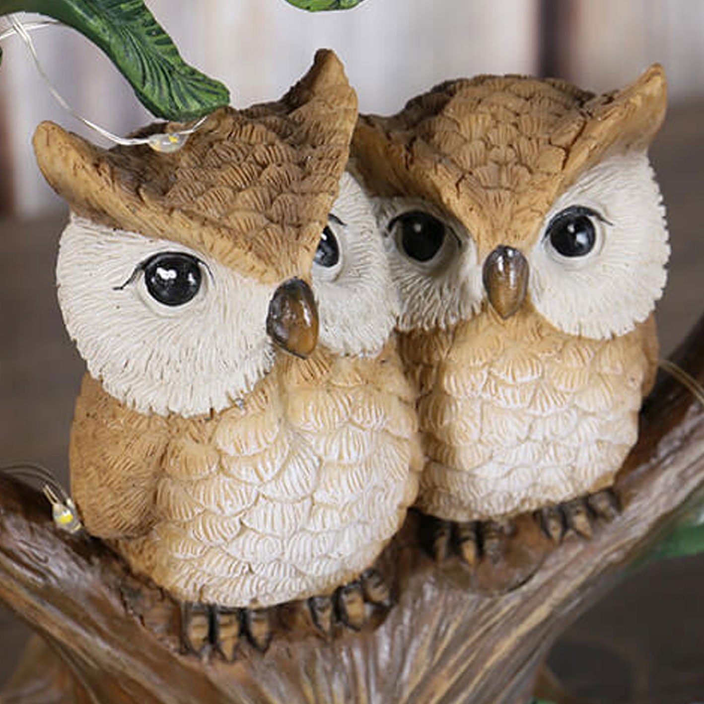 Creative Garden Solar Night Light Heart-shaped Resin Bird Outdoor LED Ornament Light Lumendat