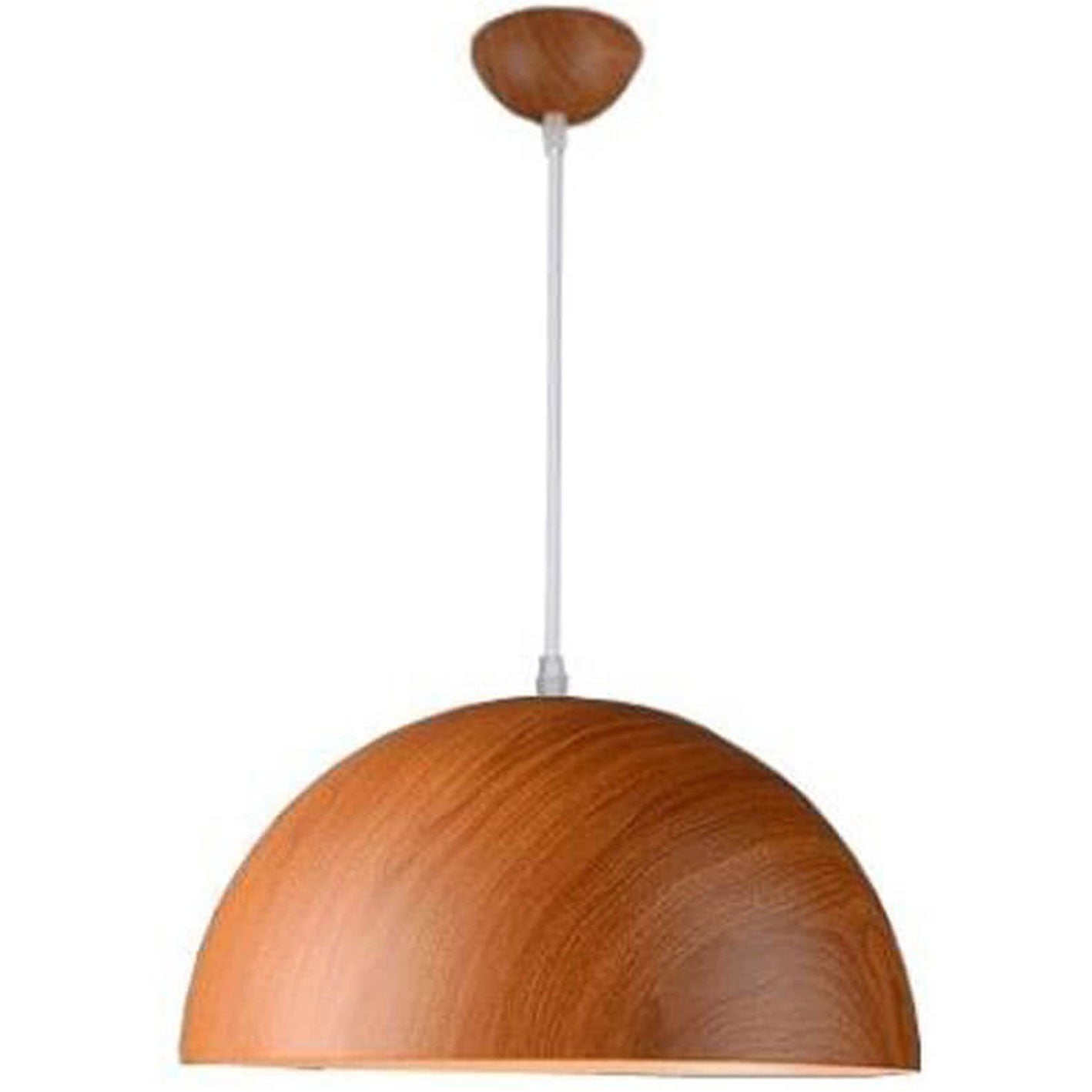 Nordic Minimalist Marbled Semicircle 1-light Pendant Light BulbSquare