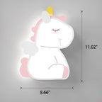 Lumendat Creative Cartoon Rabbit Unicorn Kids LED Wall Sconce Lamp Lumendat