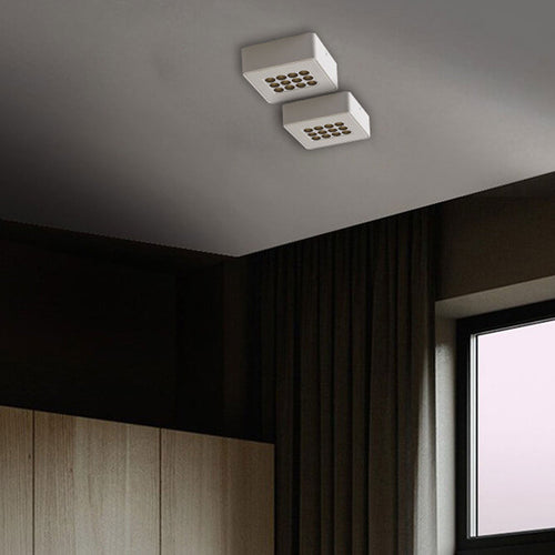 Minimalist Square Spotlight Downlight LED Flush Mount Ceiling Light