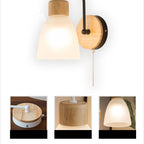 Modern Log Simple Bend Design 1-Light Wall Sconce Lamp Lumendat