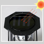 Creative Solar Rotating Tower Resin Hardware LED Garden Decoration Landscape Light Lumendat