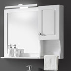 Nordic Waterproof Anti-fog LED 1-Light Mirror Headlight Vanity Light Wall Sconce Lamp Lumendat