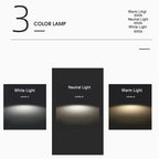 Modern Minimalist Ring Aluminum Strip LED Pendant Light