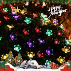 LED Solar Sakura String Lights Waterproof Outdoor Fairy Flower Lights Lumendat