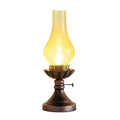 Vintage Antique Kerosene Oil Lamp 1-Light Table Lamp Lumendat