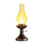 Vintage Antique Kerosene Oil Lamp 1-Light Table Lamp Lumendat