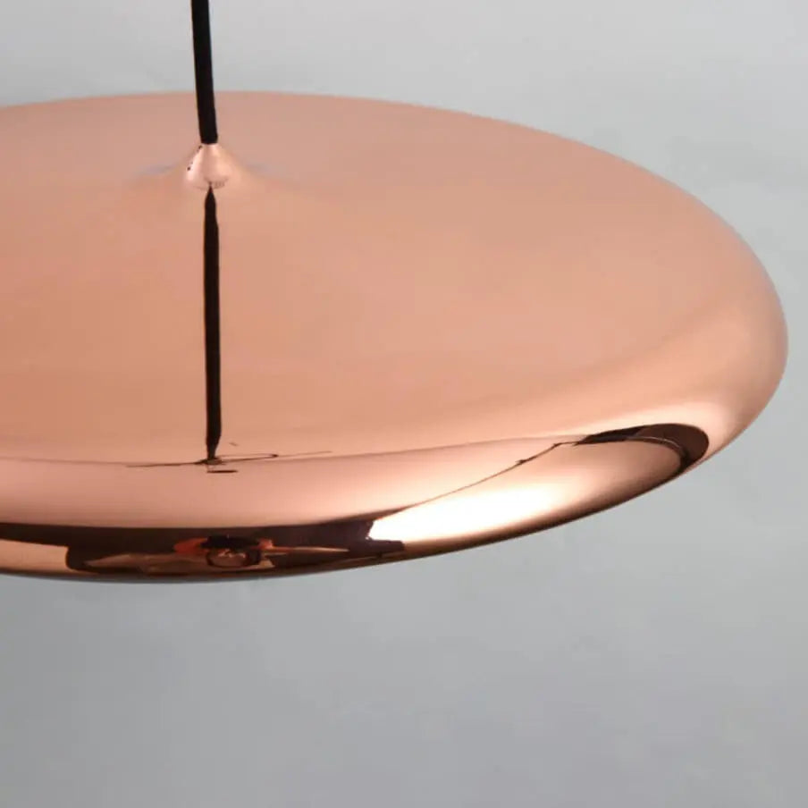 Nordic Macaron Flying Saucer Metal LED Pendant Light Lumendat