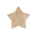 Star Shaped Wooden 1-Light Mood LED Wall Sconce Lamp
