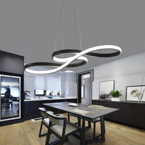 Modern Double-sided Twist 1-light LED Chandeliers