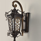 European Palace Outdoor Waterproof 1-Light Wall Sconce Lamp