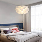 Modern Minimalist Iron Acrylic Floral Petal 1-light Pendant Light for Living Room Lumendat