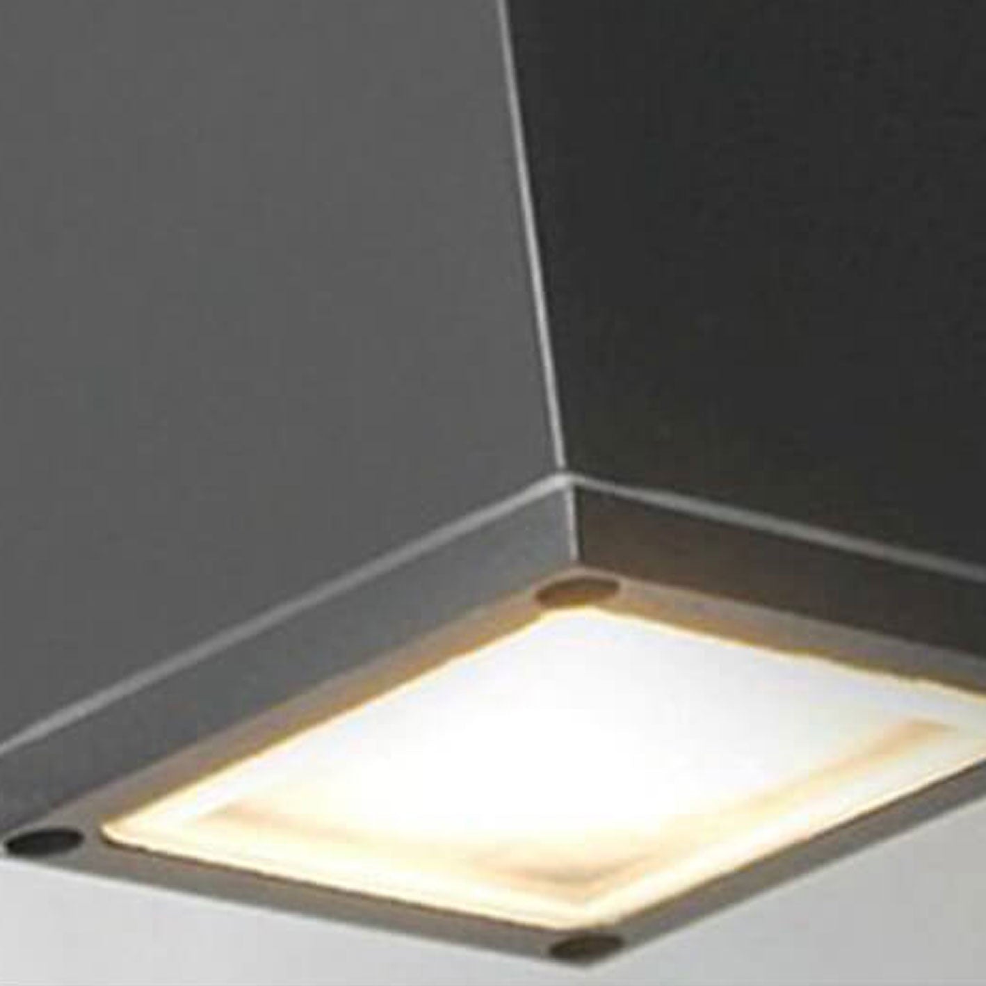 Modern Minimalist Square Column LED Luminous Outdoor Waterproof Wall Sconce Lamp Lumendat