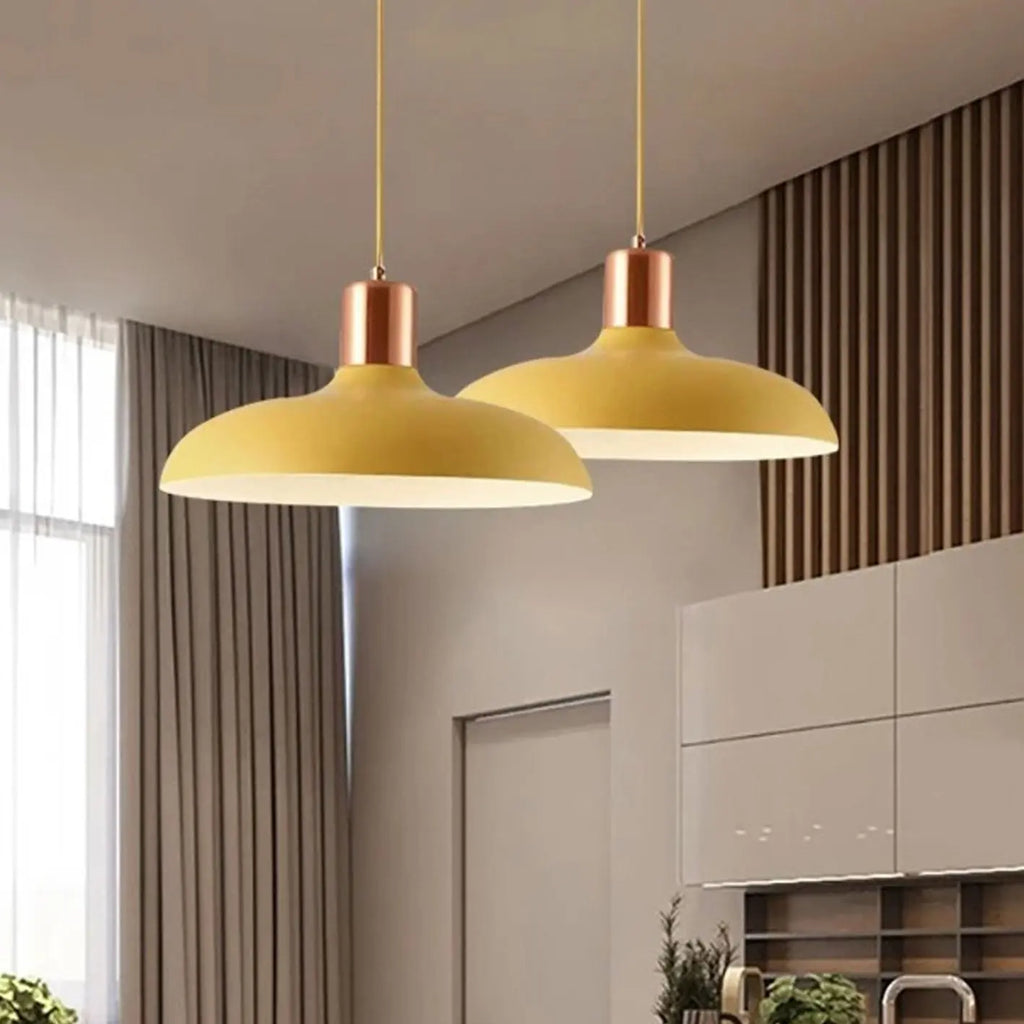 Nordic Creative Macaron Color 1-light Pendant Light BulbSquare