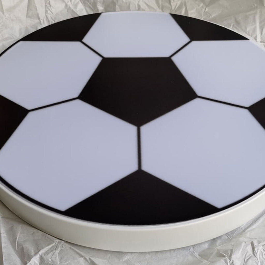Cartoon Creative Round Football LED Kids Flush Mount Ceiling Light Lumendat