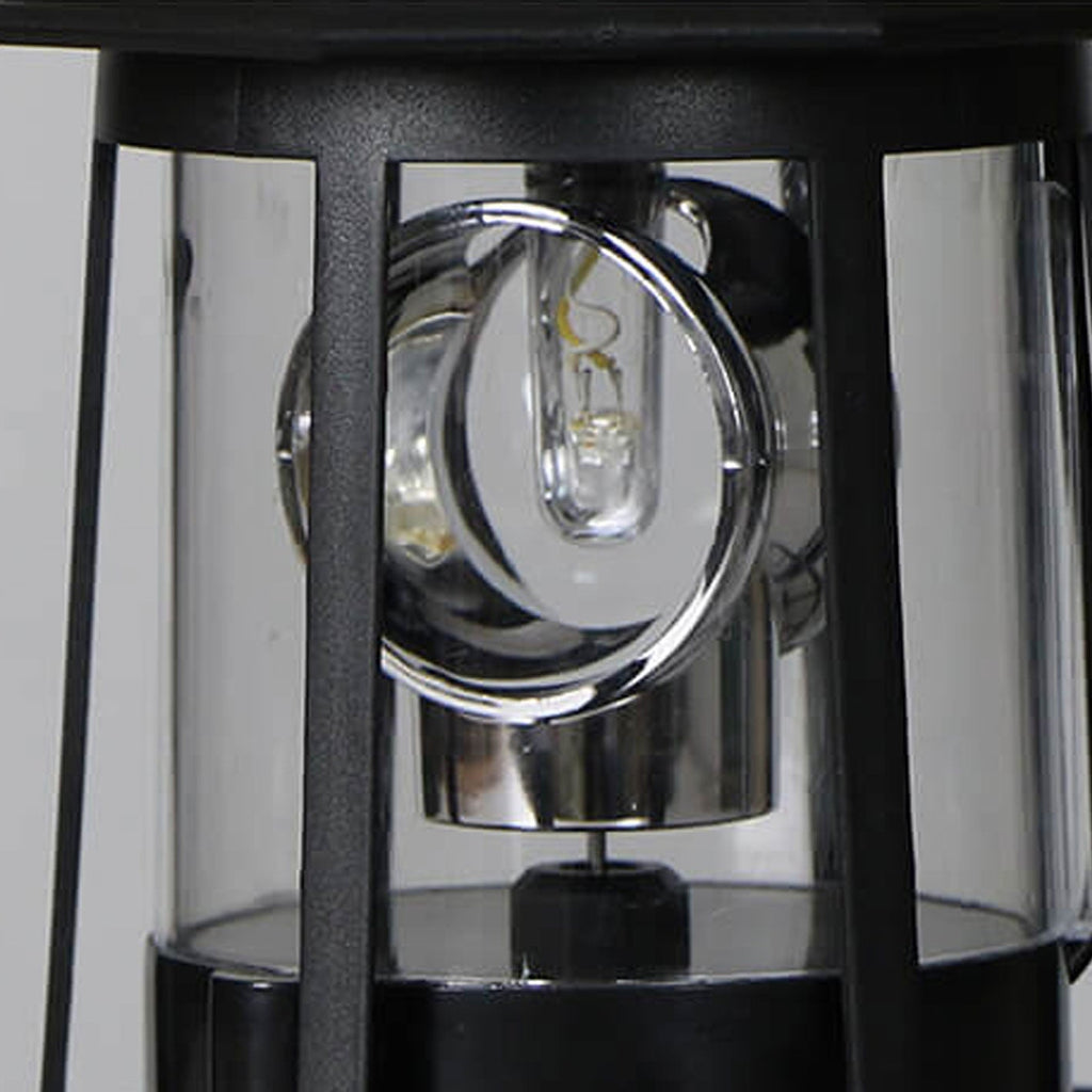 Creative Solar Rotating Tower Resin Hardware LED Garden Decoration Landscape Light Lumendat