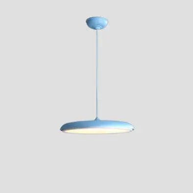 Nordic Macaron Flying Saucer Metal LED Pendant Light Lumendat